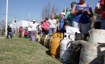 Venta de garrafas a precio diferencial programada para el miércoles en Santo Tomé