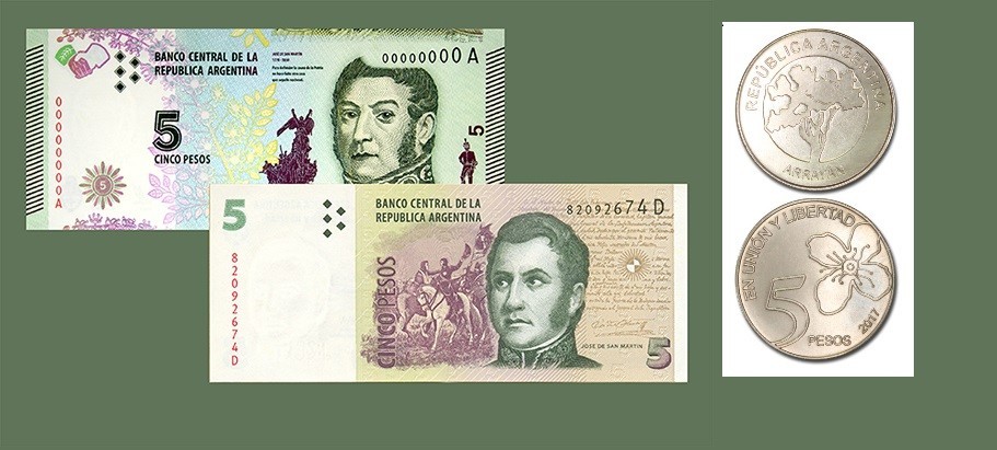 El billete de 5 pesos extiende su validez un mes más