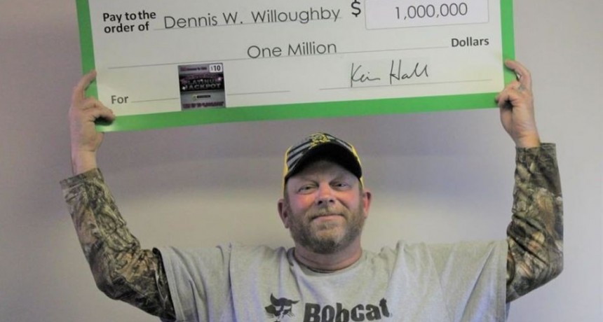 Un hombre ganó un millón de dólares dentro de un supermercado