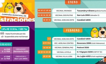 Castración de mascotas en vecinal Adelina Centro de Santo Tomé