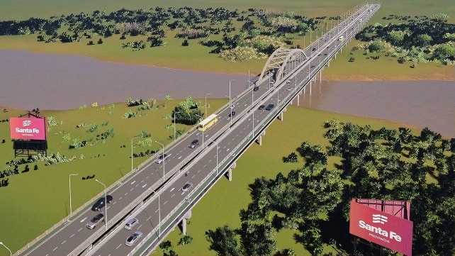 Provincia adjudicó la construcción del nuevo puente Santa Fe-Santo Tomé