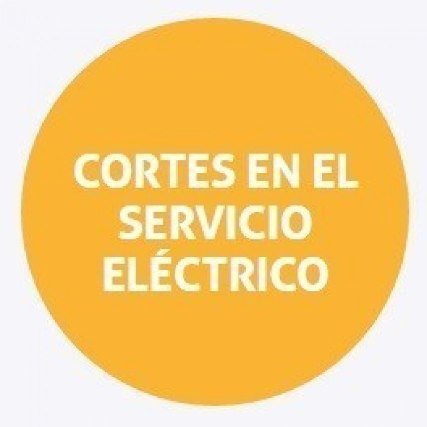 Cortes de energía programados para el miércoles en Santo Tomé y Rincón 