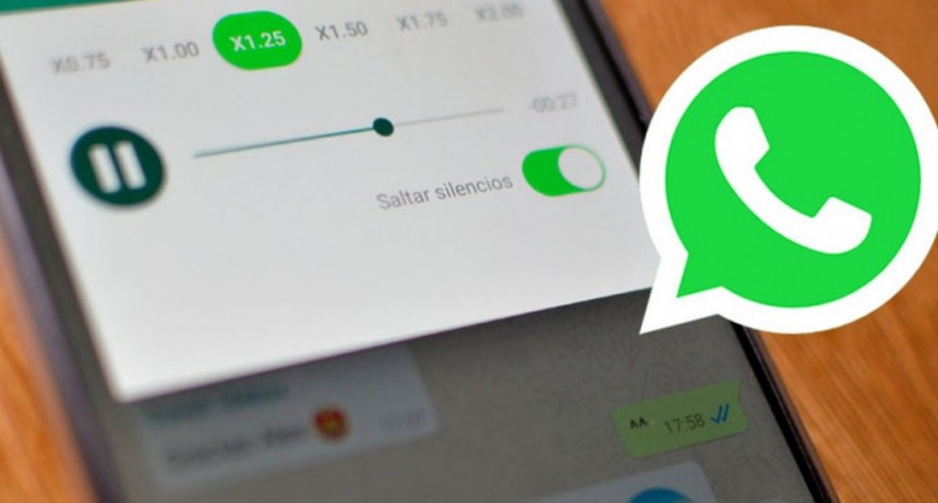 WhatsApp permitirá cambiar la velocidad para escuchar audios