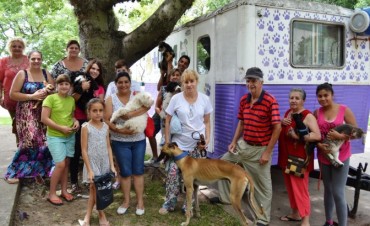 Castración de mascotas en vecinal 12 de septiembre de Santo Tomé 