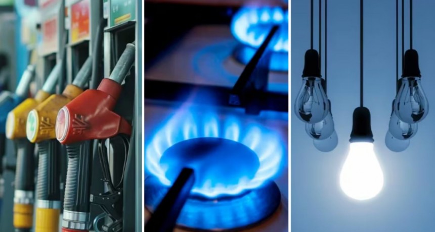 Postergan aumentos en combustibles y tarifas de luz y gas