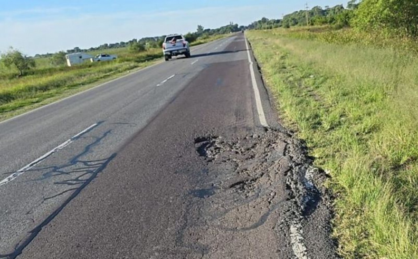 Vialidad Nacional ratificó que reparará la Ruta Nacional 11 