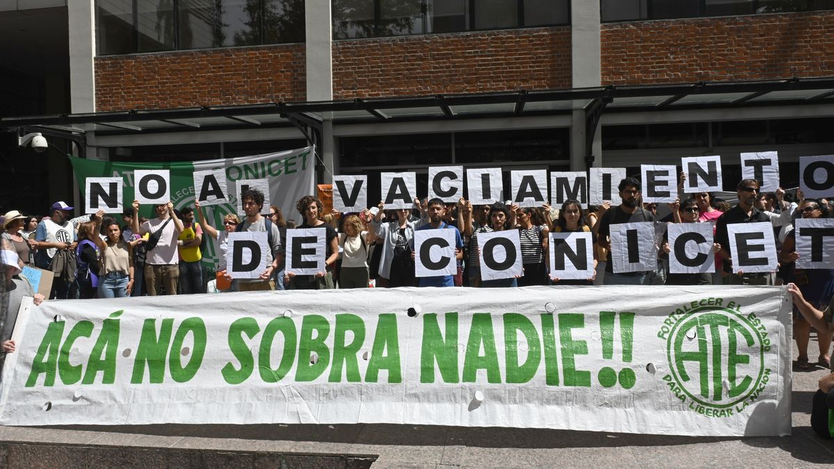 Científicos del Conicet protestan en todo el país