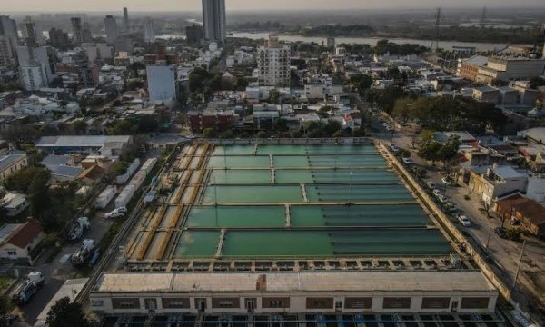 Reactivaron la obra de Aguas Santafesinas tras un pago parcial de Naci&oacute;n