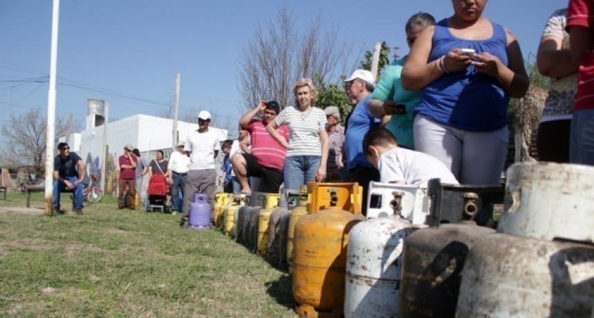 Venta de garrafas a precio diferencial programada para el viernes en Santo Tomé 