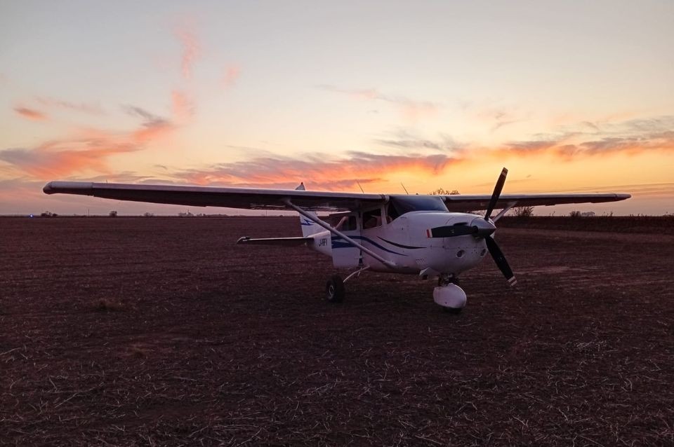 Avioneta abandonada en Estación Díaz 