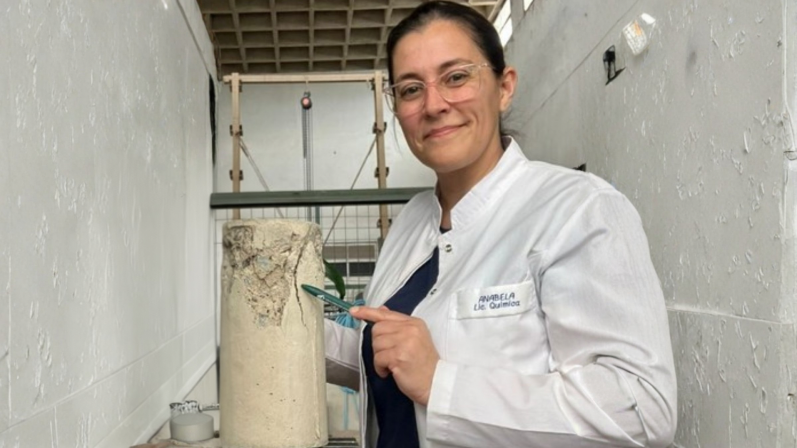 Anabela Guilarducci: &ldquo;Trabajo en un sellador para fisura de hormig&oacute;n a partir de microorganismo&rdquo;