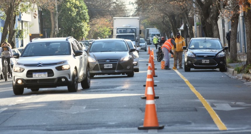 Los comerciantes de calle Urquiza manifiestan que han bajado las ventas desde la construcción de la bicisenda