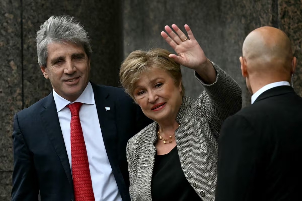Kristalina Georgieva celebr&oacute; la acumulaci&oacute;n de reservas por parte del Banco Central