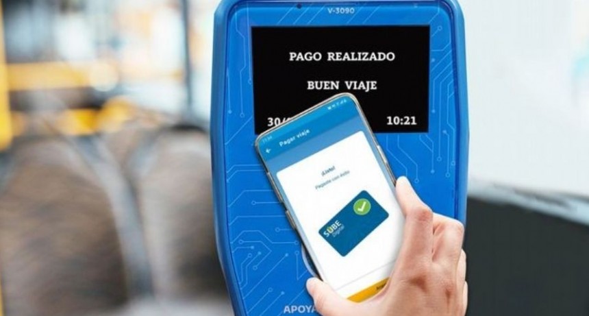 Se empezó a implementar el pago de colectivos con celulares