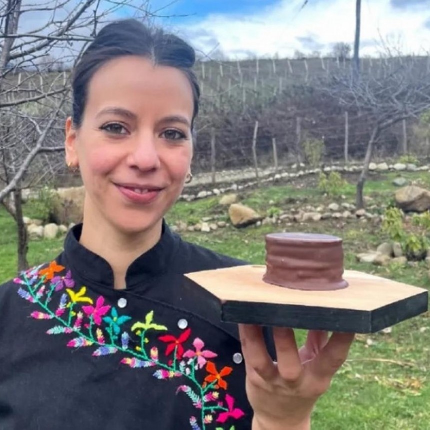 Un alfajor chubutense, el más rico del mundo