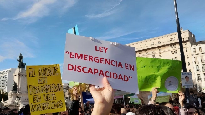 El gobierno nacional promulgó la emergencia en discapacidad