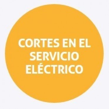 Corte de energía programado para el martes 