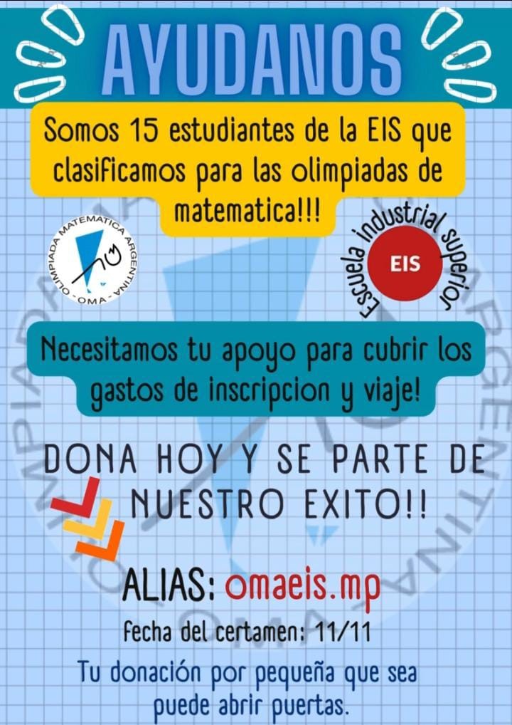 Olimpiadas de Matemática.