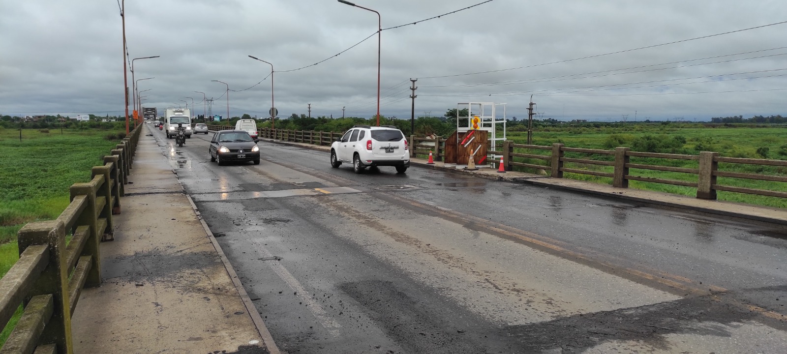 El puente Carretero volvió a estar habilitado