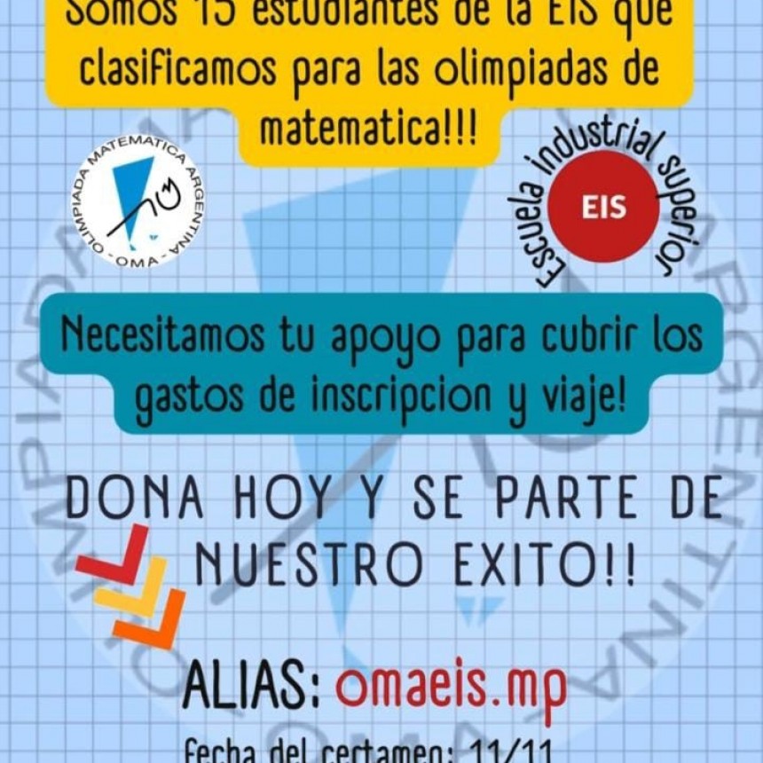 Olimpiadas de Matemática.